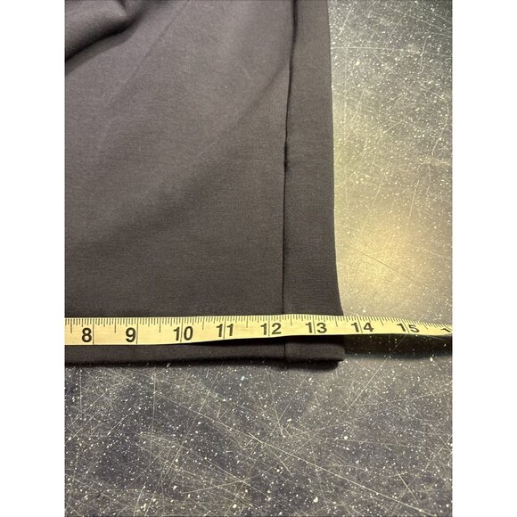 Lane Bryant Wide Leg Trousers Navy Blue Stretch Elastic Waist Pockets Sz 16 (2) - Picture 10 of 10